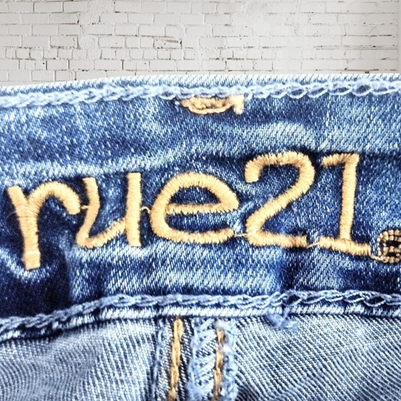 RUE 21 Tie Front High Rise Jeggings Size 10 - New With Tags - Picture 4 of 5